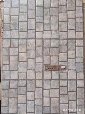 Керамическая плитка Vista 40*40 беж и серый