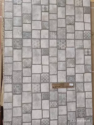 Керамическая плитка Vista 40*40 беж и серый