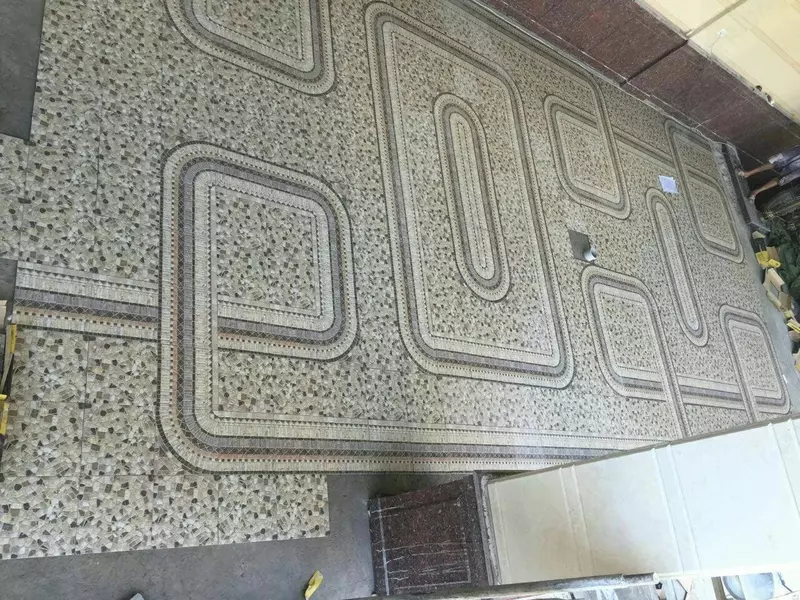 Керамическая плитка 40*40 Ковер серый