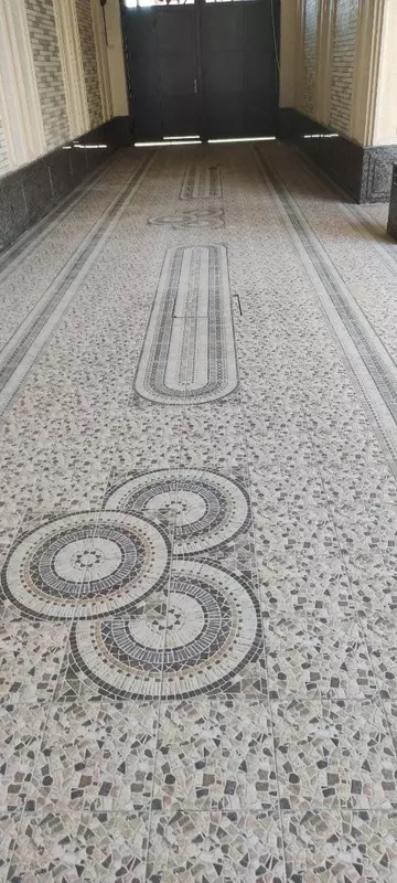 Керамическая плитка 40*40 Ковер серый Только в розницу