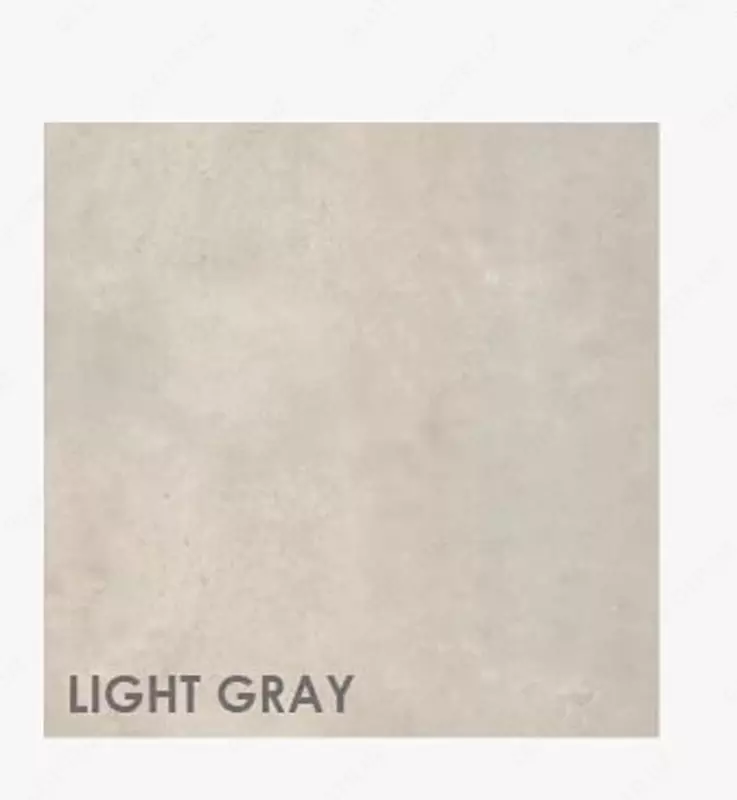 Seramika plitkalari "CEMENT" 60 x 60 sm (Och kulrang)