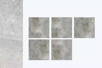 215 338.1 сум / кв.м Керамическая плитка "DIAMOND" 60 х 60 см (Темно-серая)