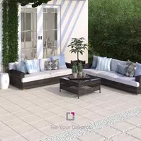 Универсальная напольная плитка "SAHAND" 40 х 40 см (Бежевая) "PMA CERAMIC"