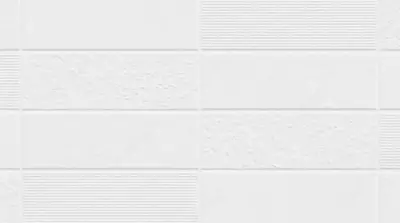 Керамическая плитка "PUZZLE" 40 х 120 см (Белая)