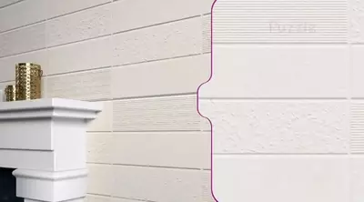 Цена по запросу Керамическая плитка "PUZZLE" 40 х 120 см (Белая)