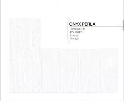 Керамогранит Onyx Perla 120х300