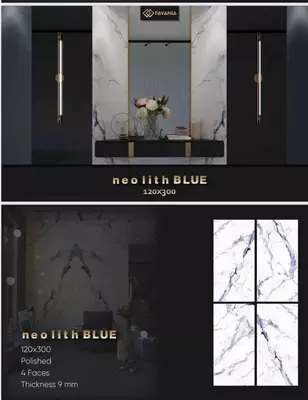 Chinni kafel Neolith 120х300 - Narx so&#039;rov asosida