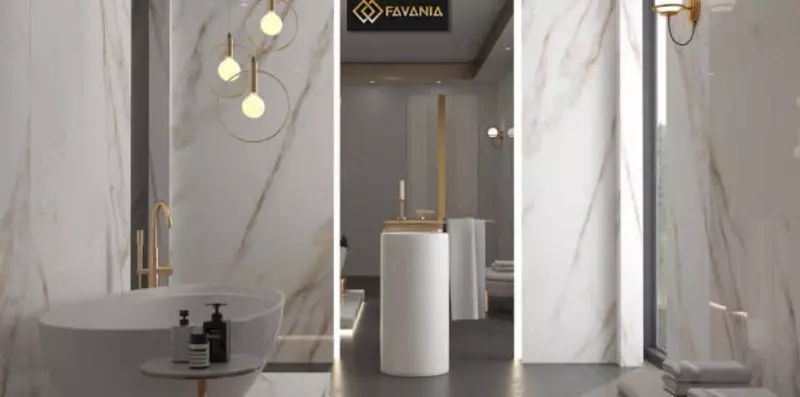 Керамическая плитка (универсальная) "FAVANIA" Calacatta Gold (Полированная)