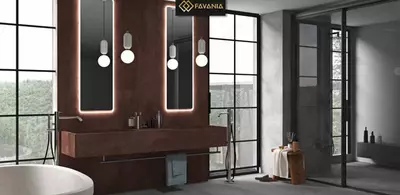 Керамическая плитка (универсальная) "FAVANIA" Ocean Copper (Матовая)