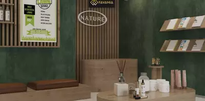 Керамическая плитка (универсальная) "FAVANIA" Ocean Green (Матовая)