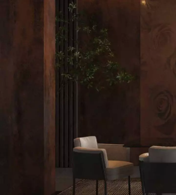 Seramika plitkalari (universal) "FAVANIA" Ocean Metalic (mat)