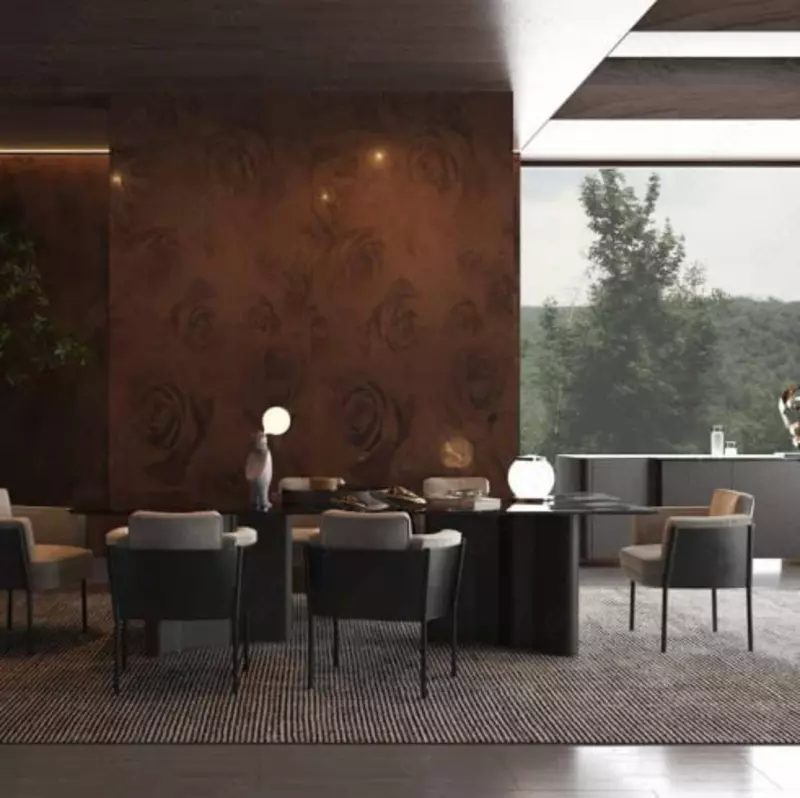 Seramika plitkalari (devor) "FAVANIA" Rosa (mat)