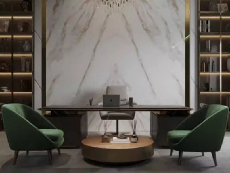 Керамическая плитка (настенная) "FAVANIA" Calacat Ta Gold book match (Полированная)