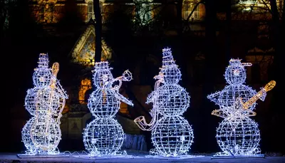 Ёлки Президентский Новогодние большие и маленькие +оформление OOO LENOR TRADE