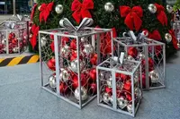 Ёлки Президентский Новогодние большие и маленькие +оформление Новогодние елки