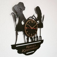 Настенные часы для салона красоты с вашим логотипом на заказ - 250 000 сум