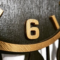 Настенные часы для салона красоты с вашим логотипом на заказ Ecodecor Cool