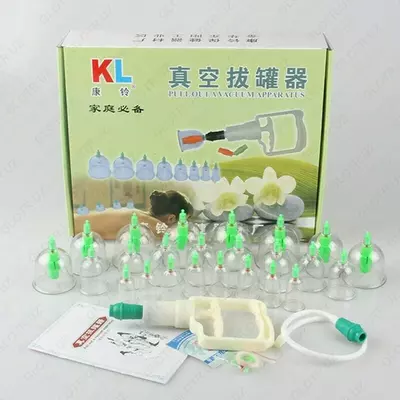 Набор массажных вакуумных банок для Хиджамы (24 шт) - 290 000 сум / упаковка