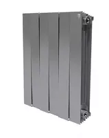 Биметаллический радиатор "Royal Thermo Piano Forte 500" (Серебристый)