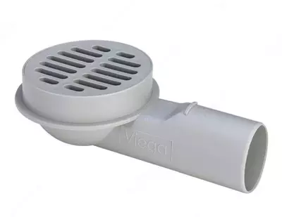 Душевой горизонтальный трап "Viega Advantix" серия 125936 (Серый)