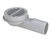 Gorizontal dush drenaji "Viega Advantix" seriyasi 125936 (kulrang)