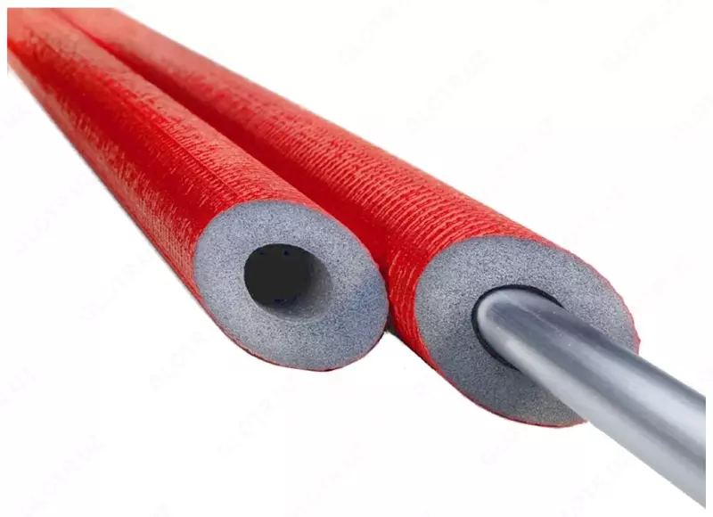 Теплоизоляция "Энергофлекс" супер протект 35/6, трубка 2 метра (Красная)
