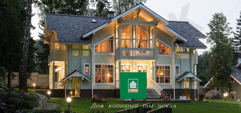 строительство домов из клееного бруса