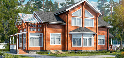 строительство домов из клееного бруса Только в розницу