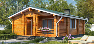 Строительство бань из клееного бруса
