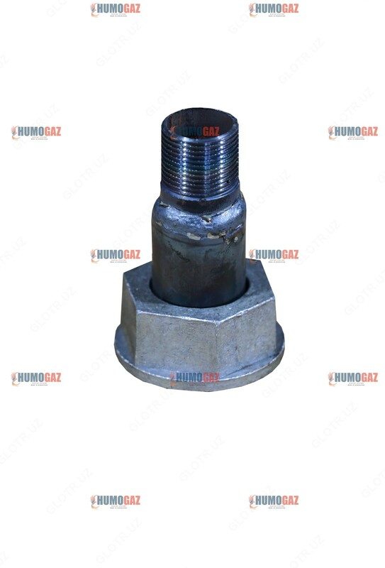 Накидная гайка с адаптером для газового счетчика (комплект 2 шт.)