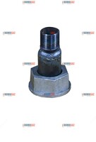 Накидная гайка с адаптером для газового счетчика (комплект 2 шт.)