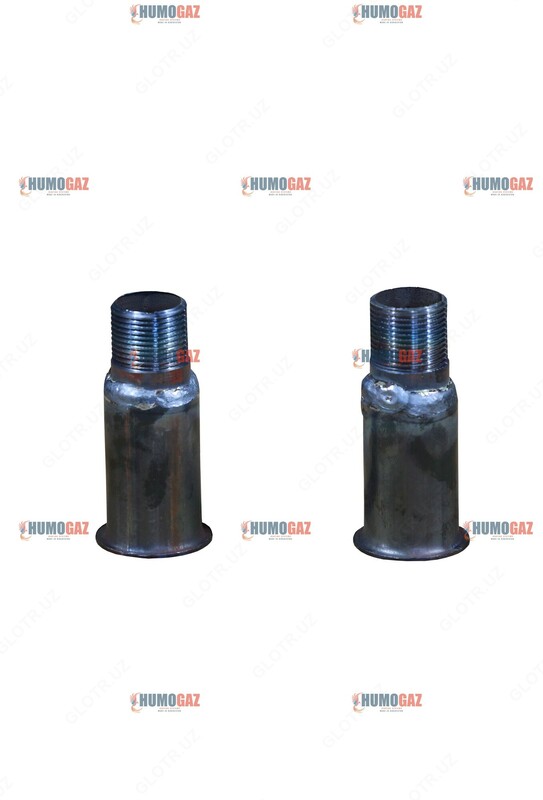 Накидная гайка с адаптером для газового счетчика (комплект 2 шт.) - по запросу