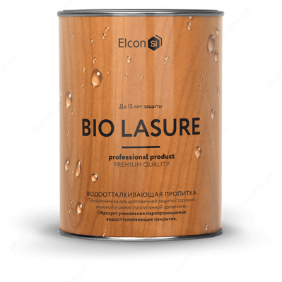 Пропитка для дерева Elcon Bio цвет сосна (0,9литров) в Ташкенте