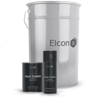 Термостойкая антикоррозионная эмаль Elcon / коричневый / 400°С