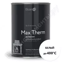 Issiqlikka chidamli antikorozif emal Maks Therm / oq / 400⁰C / 25 kg - 9 so'm