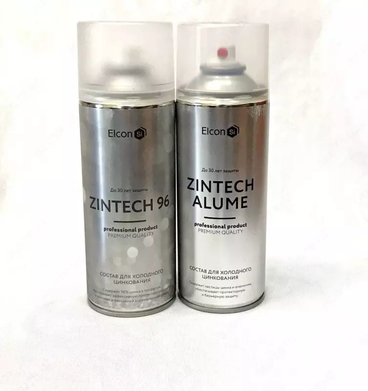 Составы для холодного цинкования Zintech Alume серебристый 20кг