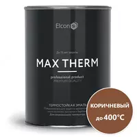 Issiqlikka chidamli antikorozif emal Maks Therm / jigarrang/ 400⁰C / 25 kg