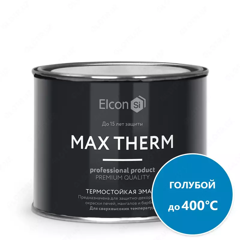Issiqlikka chidamli antikorozif emal Maks Therm / havo rang/ 400⁰C / 25 kg