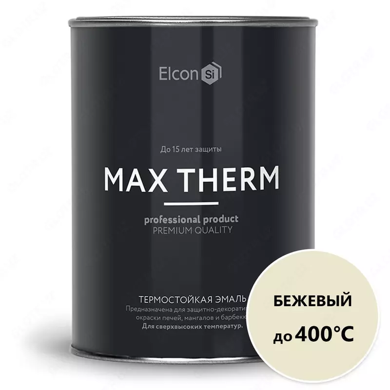 Issiqlikka chidamli antikorozif emal Maks Therm / bejeviy/ 400⁰C / 25 kg