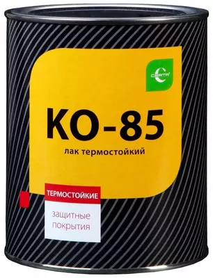 Термостойкие лаки КО-815 ГОСТ (оборонка) бесцветный 20кг