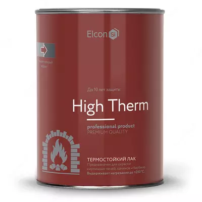 Термостойкий лак High Therm бесцветный 0,7 кг