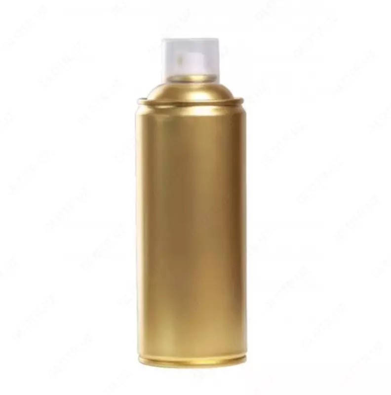 Декоративные аэрозоли металлик (new) хром, зеркальное золото, зеркальная медь, розовое золото 520мл