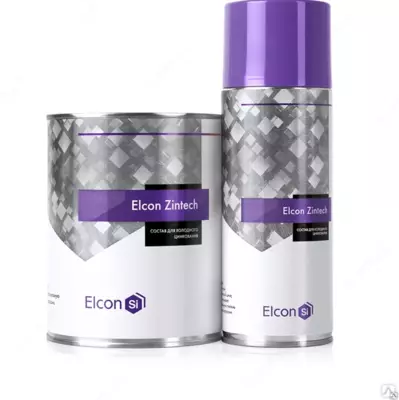 Zintec sovuq galvanizatsiyalash uchun kompozitsiyalar plastinka va sferik sink kulrang 520 ml, aerosolni o'z ichiga oladi