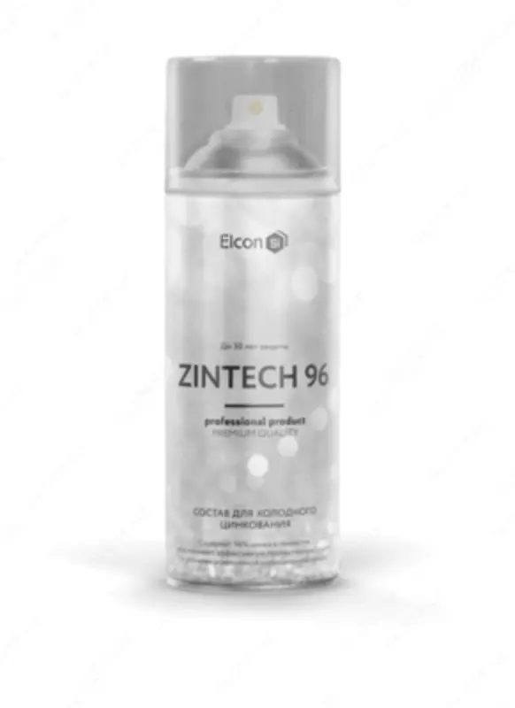 Составы для холодного цинкования Zintech содержит 96% цинка по массе серый 520мл аэрозоль