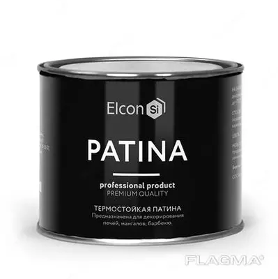 Metall uchun issiqlikka bardoshli patina elcon Patina, oltin, mis, qizil mis,kumush / 700⁰C / 0,2 kg