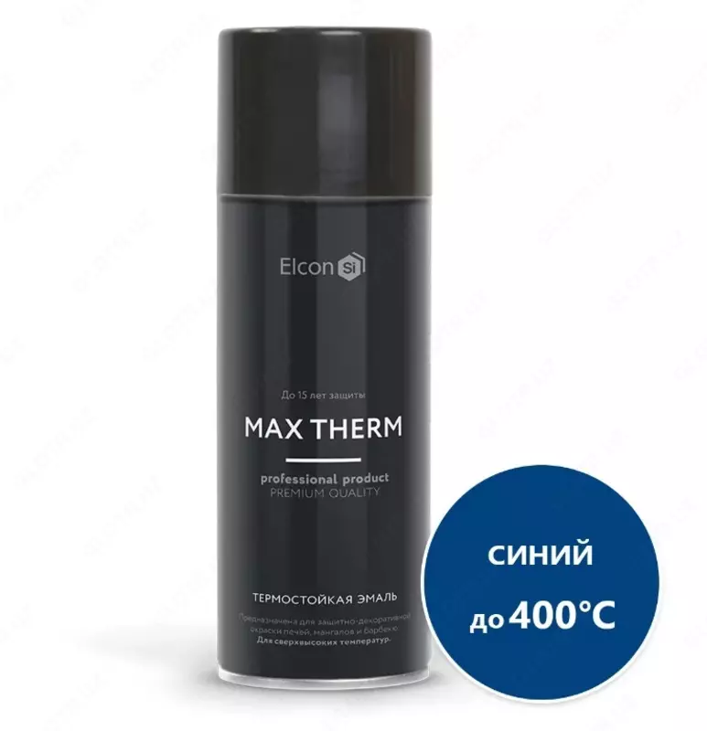 Issiqlikka chidamli korroziyaga qarshi emal Max Therm, ko'k/ 400-1000⁰С/ 520 ml / aerozol