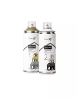 Craquelure to'plami Elcon oltin ustidan oq / 520 ml + 520 ml / aerozol