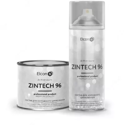 Sovuq galvanizatsiya uchun kompozitsiya Elcon Zintech 96% 520 ml / aerozol