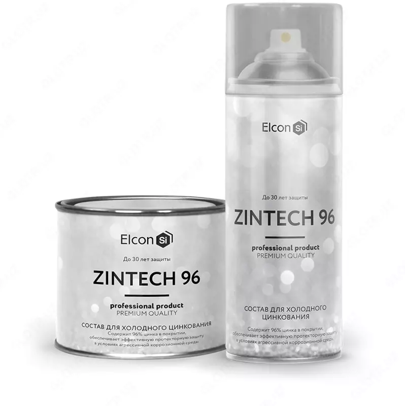 Sovuq galvanizatsiya uchun kompozitsiya Elcon Zintech 96% 520 ml / aerozol