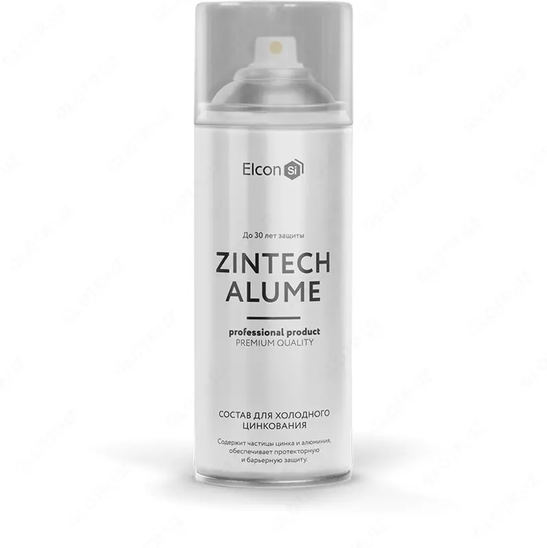 Sovuq galvanizatsiya uchun kompozitsiya Elcon Zintech Alume 520 ml / aerozol
